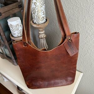 Pioneer Woman leather tote